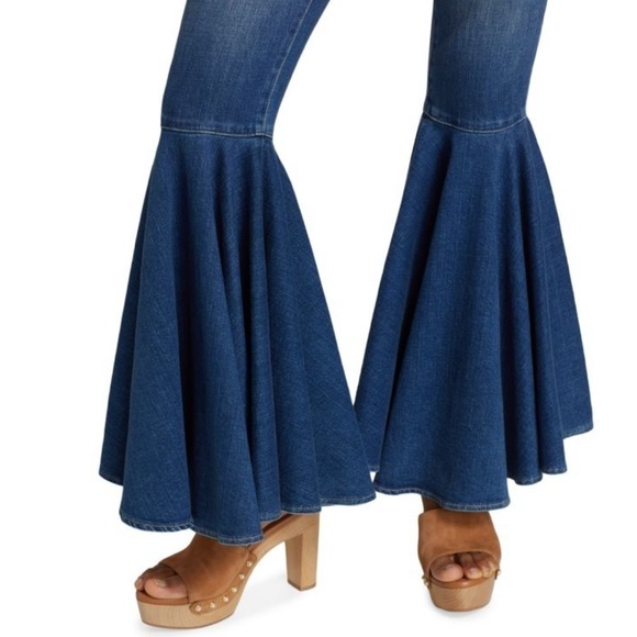 L'AGENCE Sevyn High-Rise Super Flared Black Jeans NWT - Picture 8 of 15